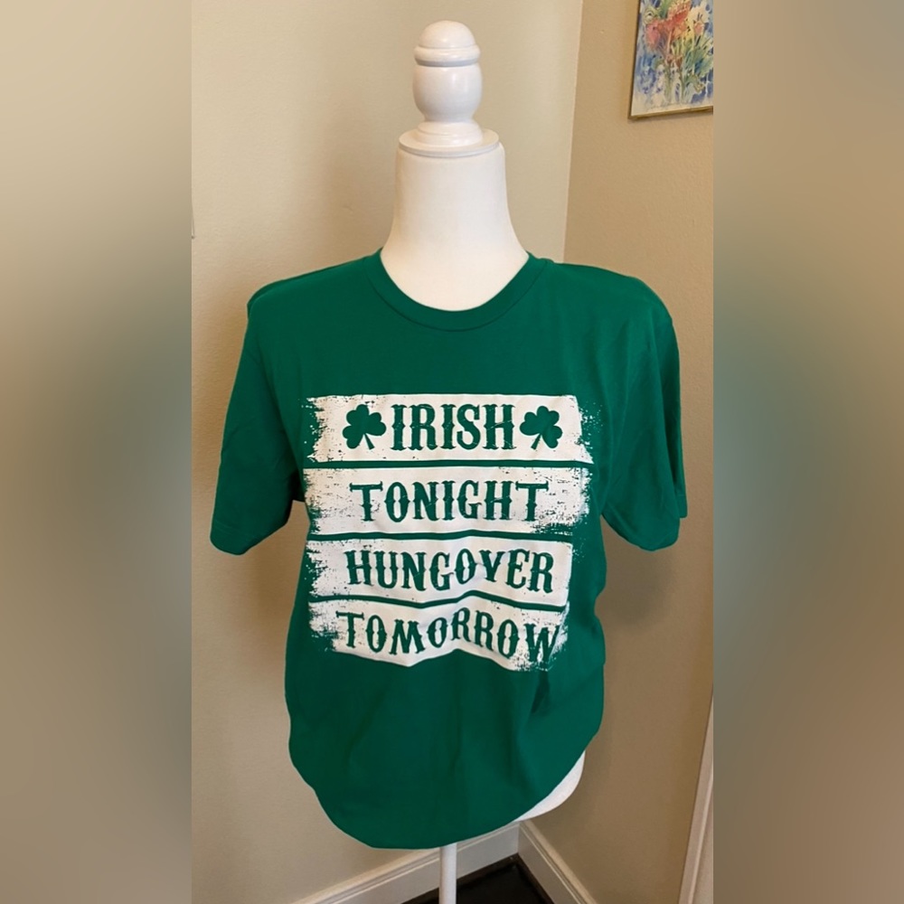 St Patrick’s Day Women’s Tshirt Md Irish tee Boutique top